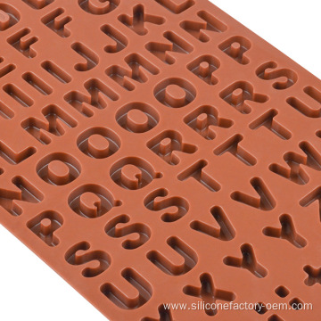 chocolate mold letters silicone